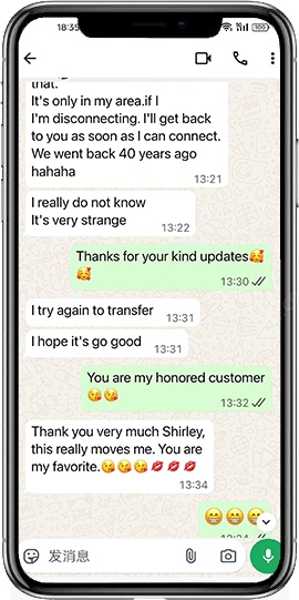 heartfelt appreciation from our client — trusted bridal lace supplier and wholesale fabric partner in china.