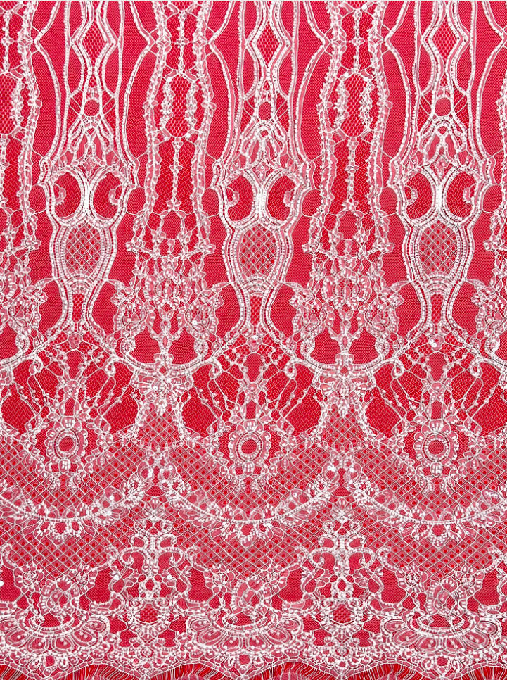 beaded corded floral lace ls30183 (复制)