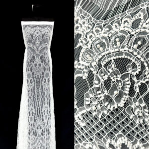 beaded corded floral lace ls30184