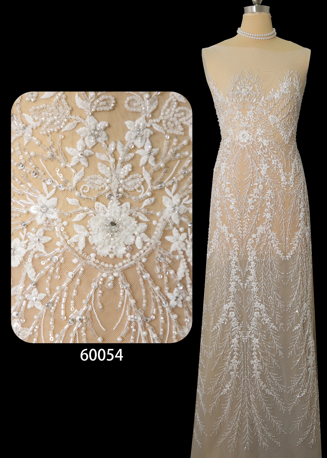 the latest bridal fabric designs 1