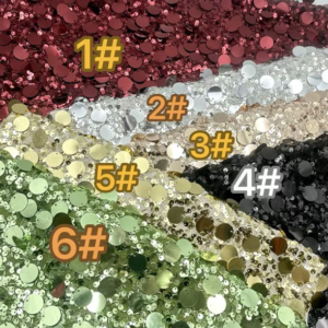 luxury high density multi sized coin sequin embroidered tulle fabric 5180