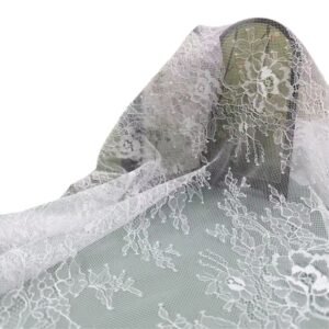 Premium Floral Chantilly Lace Fabric (150cm / 59" Width)